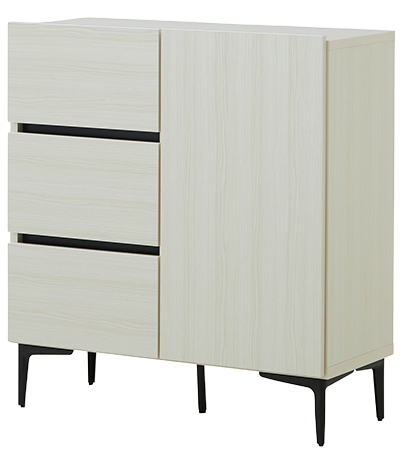 キャビネットFV　ホワイト