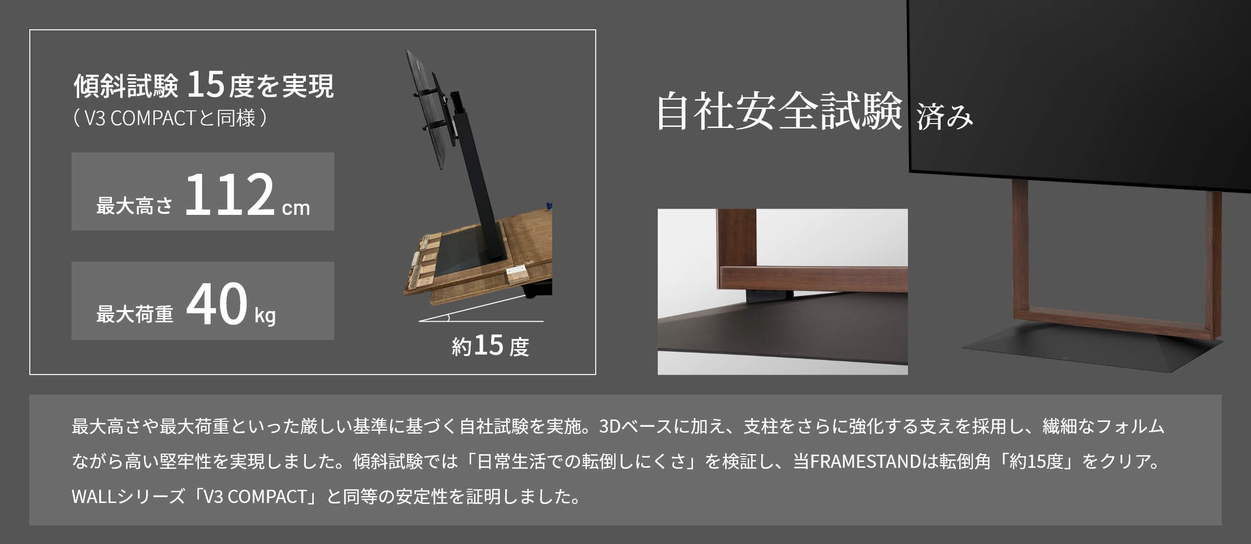 自社安全試験済み
