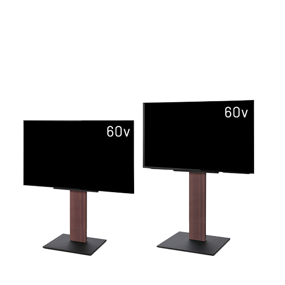 テレビスタンドは、WALL～1,000,000台突破の大ヒット 耐震