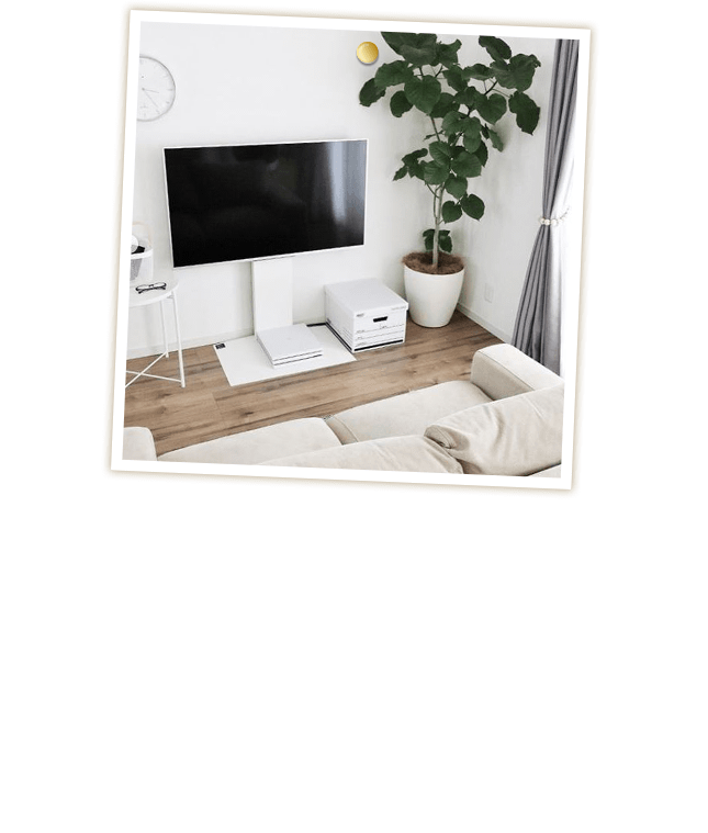 ずっと壁掛けTVに憧れていたけど壁への負担や配線問題などで実現できずにいたところ配線も自然に隠してくれるコンパクトなWALLのテレビスタンドに出会いました。おかげですっきりコンパクトが実現。部屋が広く使えてとても気に入っています。