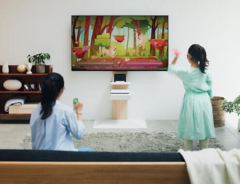 WALLテレビスタンドを自由にカスタマイズしよう！ | EQUALS