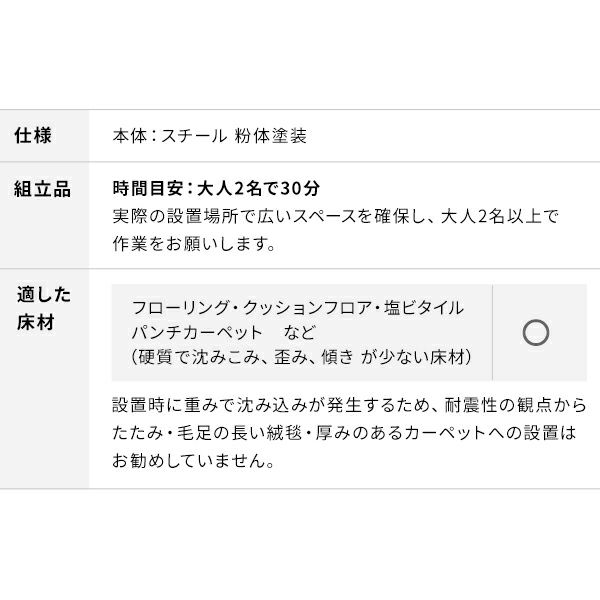 組立時間目安2人で30分