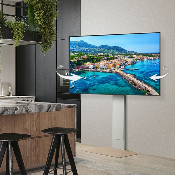 美品EQUALS WALL V3 ハイタイプ テレビスタンド ホワイト