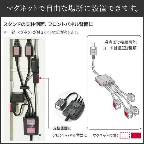 WALL マルチデバイスホルダー、電源タップのセット V3COMPACT＋マルチデバイス＋電源タップセット | EQUALS